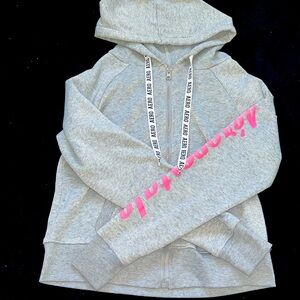 Cute grey zip up sweater from Aeropostale